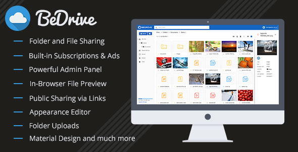BeDrive v2.0.8 - File Sharing and Cloud Storage » Premium Scripts, Plugins & Mobile