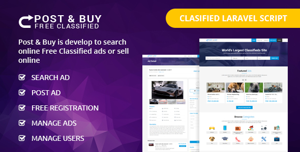 Post and Buy v1.1 - Classified Ads Listings » Premium Scripts, Plugins & Mobile