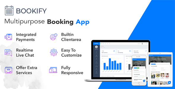 Bookify v1.4 - Multipurpose Booking App » Premium Scripts, Plugins & Mobile