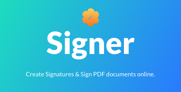 Signer v3.0 - Create Digital signatures and Sign PDF documents online » Premium Scripts, Plugins & Mobile