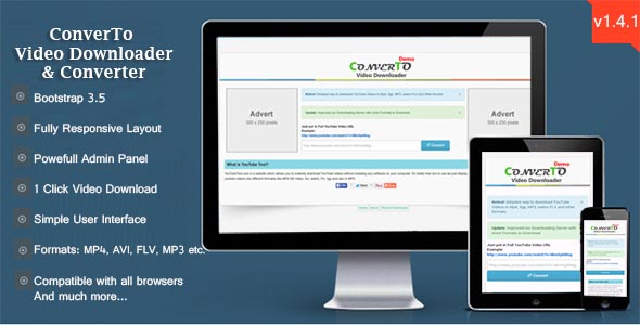 ConverTo v1.4.1 - Video Downloader & Converter » Premium Scripts, Plugins & Mobile