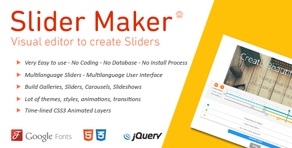 jQuery Slider Maker » Premium Scripts, Plugins & Mobile