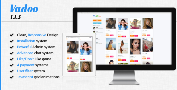 Vadoo v1.1.3 - Social network dating script » Premium Scripts, Plugins & Mobile