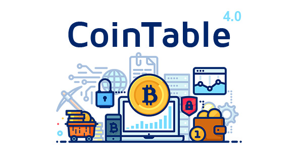 Coin Table v4.0 - Cryptocurrency Markets, ICOs & Mining CMS » Premium Scripts, Plugins & Mobile