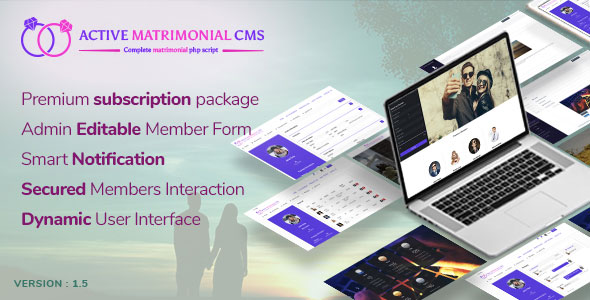 Active Matrimonial CMS v1.5 - nulled » Premium Scripts, Plugins & Mobile
