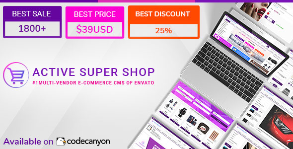 Active Super Shop Multi-vendor CMS v1.5.1 - nulled » Premium Scripts, Plugins & Mobile