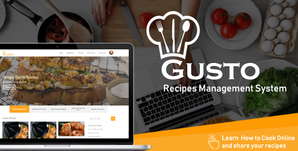 Gusto v3.4 - Recipes Management System &raquo; Premium Scripts, Plugins &amp; Mobile