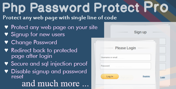 Php Password Protect Pro (Login System) » Premium Scripts, Plugins & Mobile