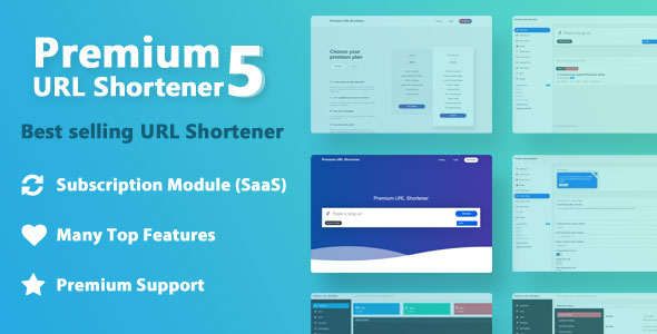 Premium URL Shortener v5.9.89 » Premium Scripts, Plugins & Mobile
