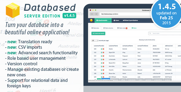 Database Application Platform v1.4.5 » Premium Scripts, Plugins & Mobile