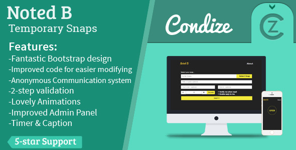 Noted B v1.2 - Temporary Snaps System » Premium Scripts, Plugins & Mobile
