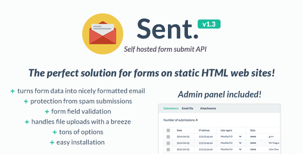Self hosted form submit API v1.3 » Premium Scripts, Plugins & Mobile
