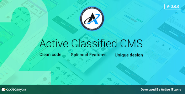 Active Classified CMS v2.0.0 - nulled » Premium Scripts, Plugins & Mobile