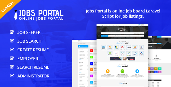 Jobs Portal - Job Board Laravel Script » Premium Scripts, Plugins & Mobile