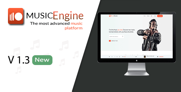 MusicEngine v1.3.1 - Social Music Sharing Platform &raquo; Premium Scripts, Plugins &amp; Mobile
