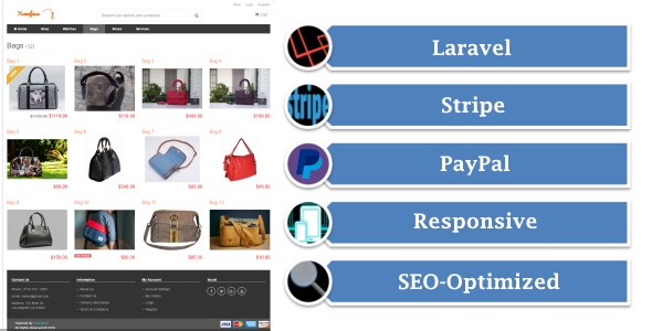 Yumefave v2.3 - eCommerce Online Shop with Stripe and PayPal » Premium Scripts, Plugins & Mobile