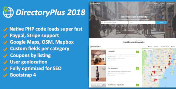 DirectoryPlus v1.08 - Business Directory Script » Premium Scripts, Plugins & Mobile