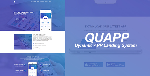 QUAPP - Dynamic App Landing Page Management System » Premium Scripts, Plugins & Mobile