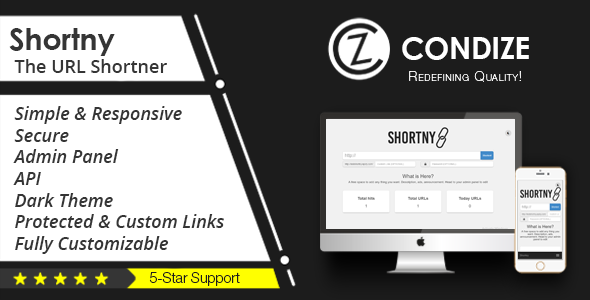 Shortny v2.0.1 - The URL Shortener » Premium Scripts, Plugins & Mobile