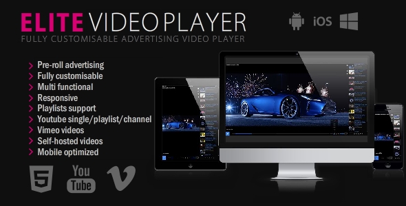Elite Video Player » Premium Scripts, Plugins & Mobile