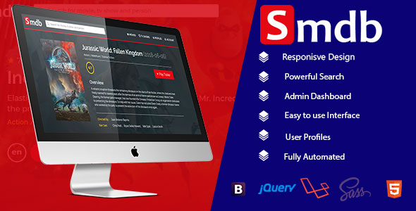 SMDB v1.1 - Movies, TV and Celebrities Database » Premium Scripts, Plugins & Mobile