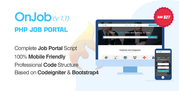 OnJob v1.1 - PHP Job Portal Application &raquo; Premium Scripts, Plugins &amp; Mobile