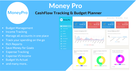 Money Pro v1.2.5 - Cashflow and Budgeting Manager » Premium Scripts, Plugins & Mobile
