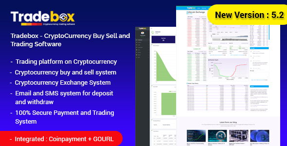 Tradebox v5.3 - CryptoCurrency Buy Sell and Trading Software » Premium Scripts, Plugins & Mobile