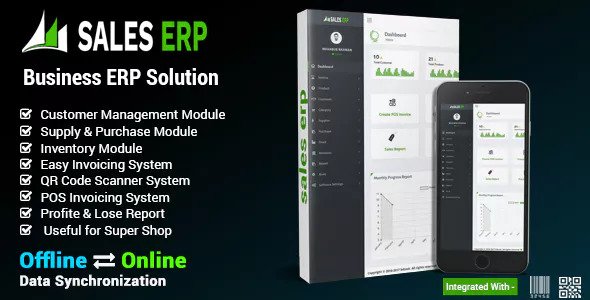 ERP v8.1.0 - Business ERP Solution / Product / Shop / Company Management - nulled » Premium Scripts, Plugins & Mobile