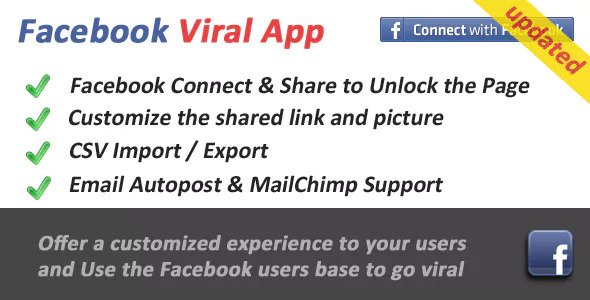 Facebook Viral and Marketing Social App v2.8.1 &raquo; Premium Scripts, Plugins &amp; Mobile