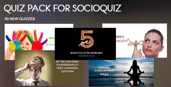 50 Quiz Pack for SocioQuiz » Premium Scripts, Plugins & Mobile