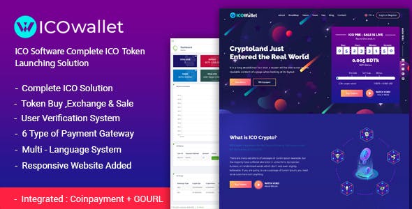 ICOWallet v1.2 - Complete ICO Software and Token Launching Solution - nulled &raquo; Premium Scripts, Plugins &amp; Mobile
