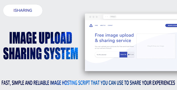 iSharing v1.0 - Image Upload & Sharing System » Premium Scripts, Plugins & Mobile