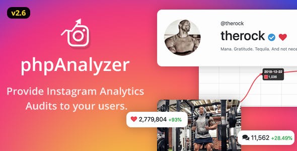 phpAnalyzer v2.6.2 - Instagram Analytics / Audit / Statistics Tool » Premium Scripts, Plugins & Mobile