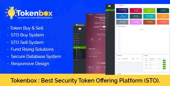 Tokenbox v1.0 - Best Security Token Offering Platform (STO) - nulled » Premium Scripts, Plugins & Mobile