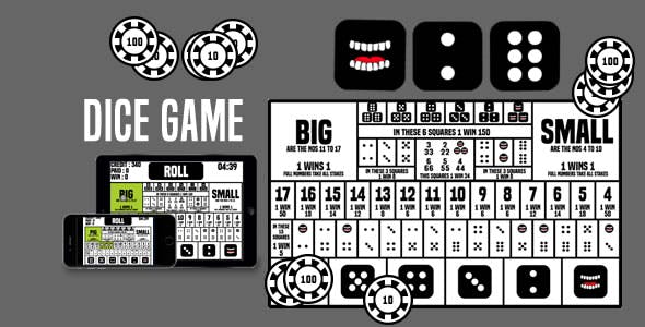 Dice Game - HTML5 Game » Premium Scripts, Plugins & Mobile