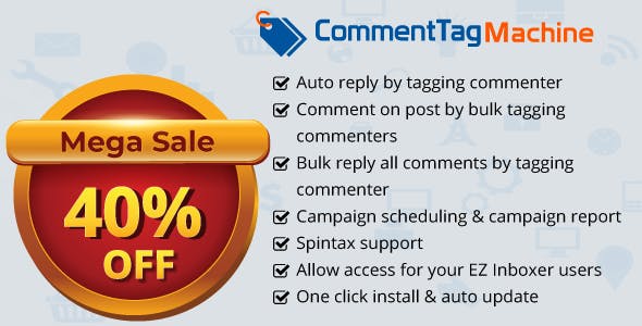 CommentTag Machine v2.0.2 - A EZ Inboxer Add-on for tagging post commenters of Facebook Pages &raquo; Premium Scripts, Plugins &amp; Mobile