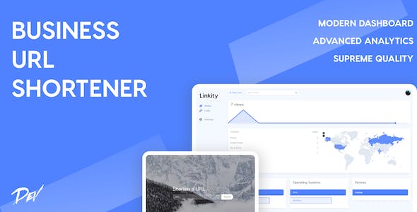 Linkity v1.0 - Business URL Shortener » Premium Scripts, Plugins & Mobile