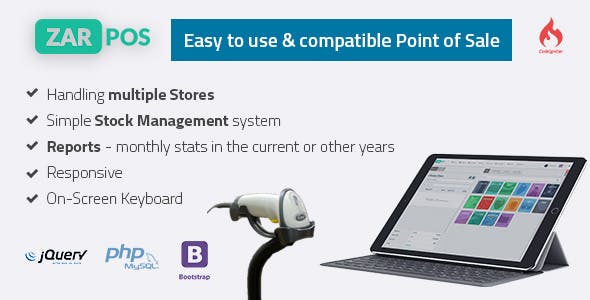 Zar POS v3.0 - point of sale web application » Premium Scripts, Plugins & Mobile