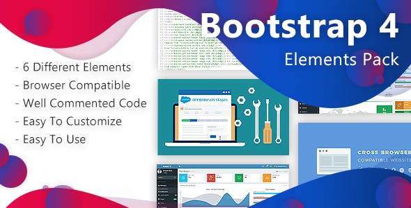 Bootstrap-4 Elements Pack » Premium Scripts, Plugins & Mobile