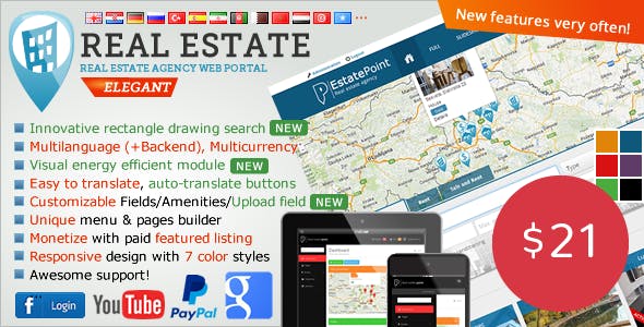 Real Estate Agency Portal v1.6.6 - nulled » Premium Scripts, Plugins & Mobile