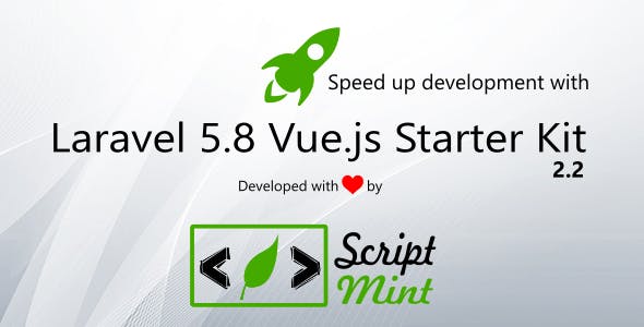 Laravel 5.8 Vue.js SPA Bootstrap Admin Starter Kit v2.2 » Premium Scripts, Plugins & Mobile