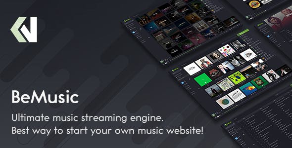 BeMusic v3.0.6 - Music Streaming Engine » Premium Scripts, Plugins & Mobile