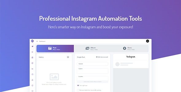 Autobot Instagram - Instagram Automation Tools with Schedule » Premium Scripts, Plugins & Mobile