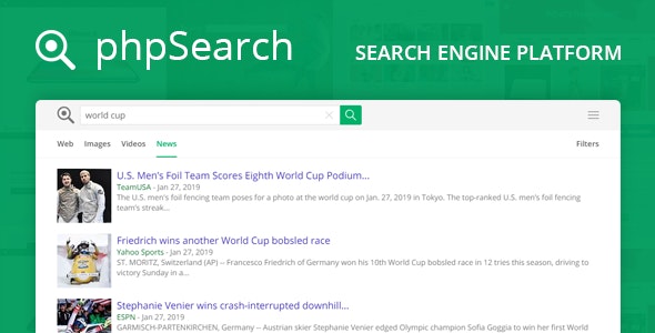 phpSearch v4.3.0 - Search Engine Platform &raquo; Premium Scripts, Plugins &amp; Mobile