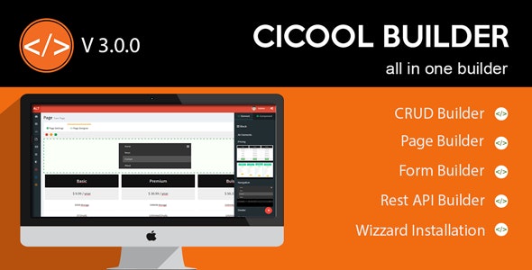Cicool v3.0.0 - Page, Form, Rest API and CRUD Generator » Premium Scripts, Plugins & Mobile