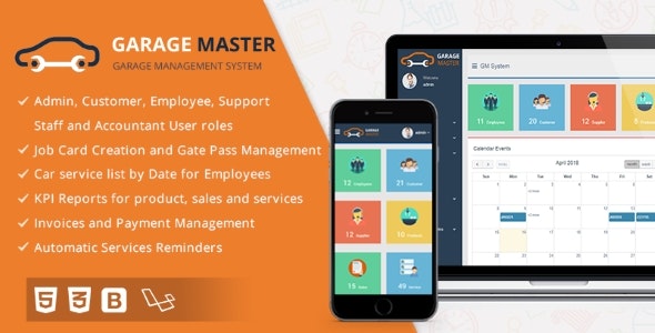 Garage Master - Garage Management System » Premium Scripts, Plugins & Mobile