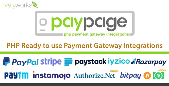 PayPage v1.2.0 - PHP ready to use Payment Gateway Integrations » Premium Scripts, Plugins & Mobile