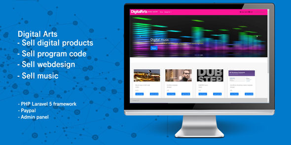 Laravel Digital Products - Multi-Vendor Market » Premium Scripts, Plugins & Mobile