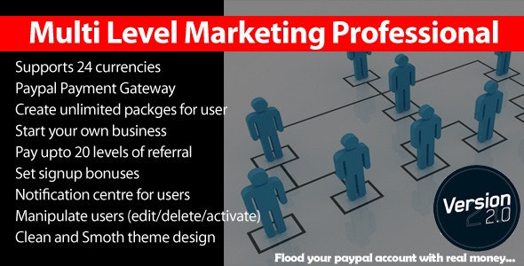 Multi Level Marketing Professional v2.9.1.2 &raquo; Premium Scripts, Plugins &amp; Mobile